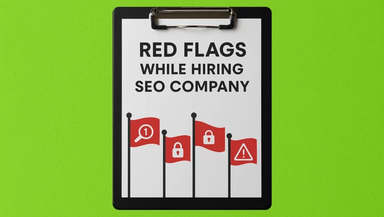 SEO Agency Warning Signs